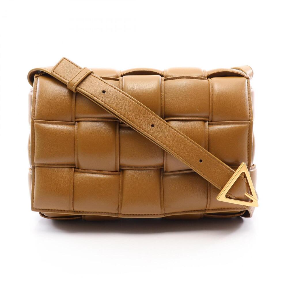 Bottega Veneta Padded Cassette Intrecciato Shoulder Bag/Handbag, Leather, Wom...